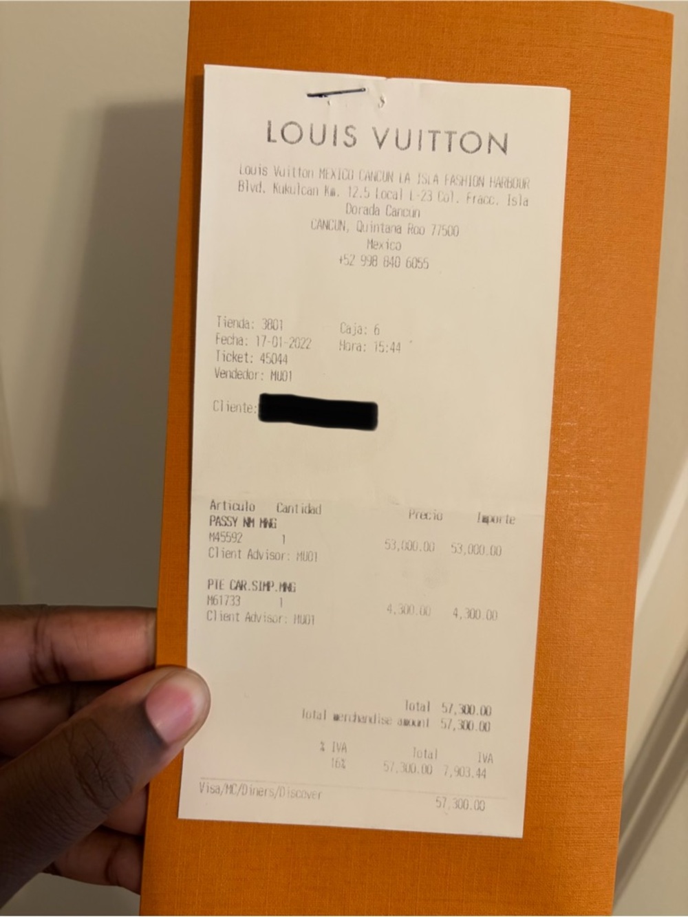 Louis Vuitton Card Holder in Armagnac - Picture 8 of 8